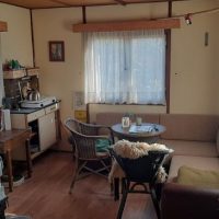 Eine autarke Wanderhütte am Malerweg 1. Etappe Unterkunft am Malerweg